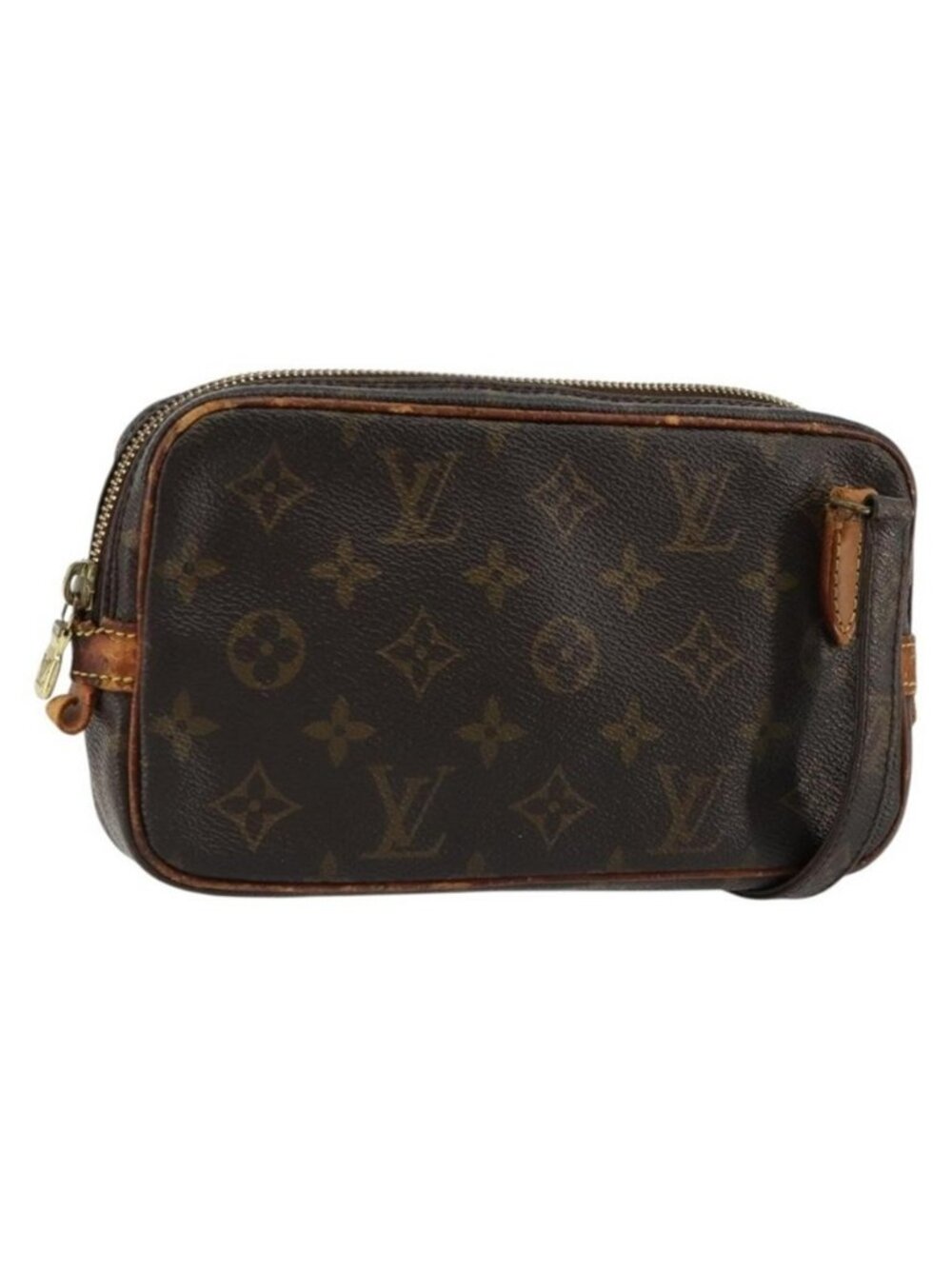 Authentic LOUIS VUITTON Monogram Marly Bandouliere Shoulder Bag M51828 LV